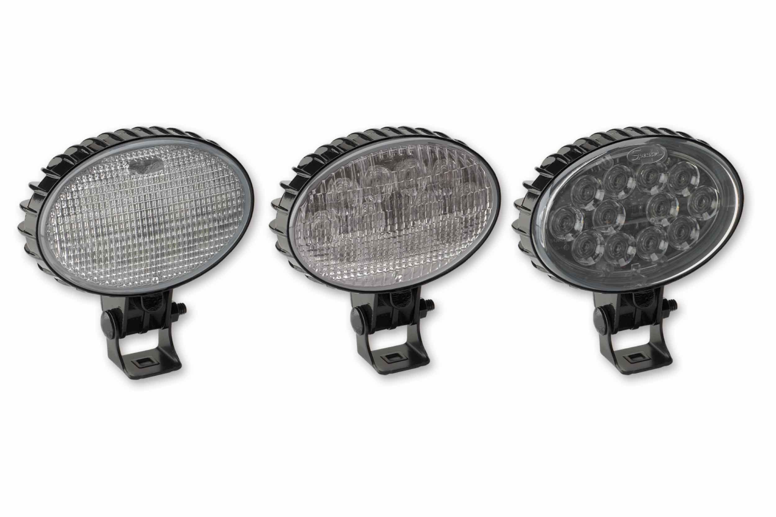 JW Speaker: 735S-12/32V Lamp (BLACK) Spot Beam w/PE12015792